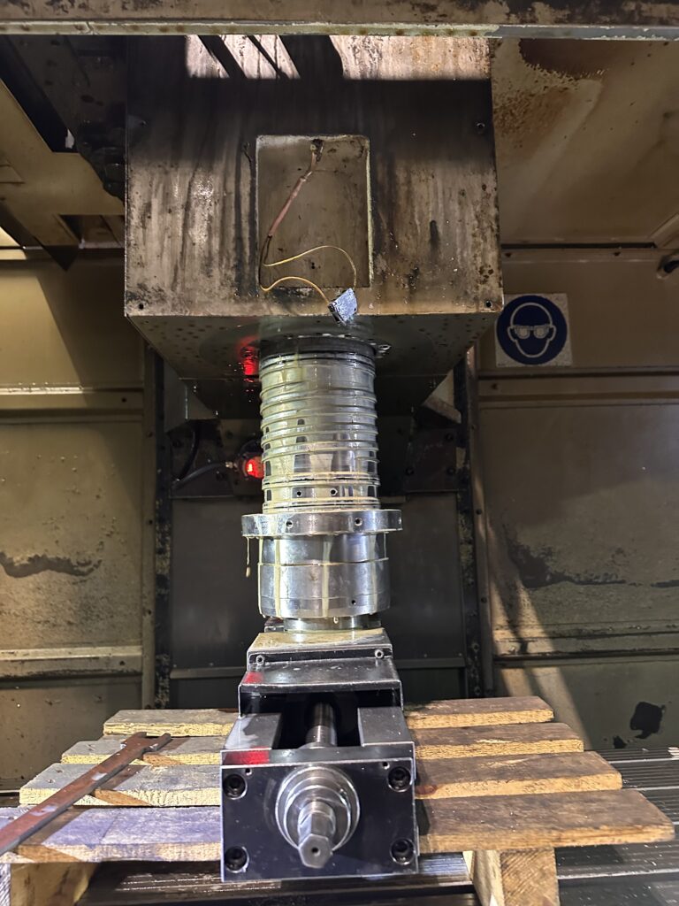 Proces demontażu wrzeciona – afm