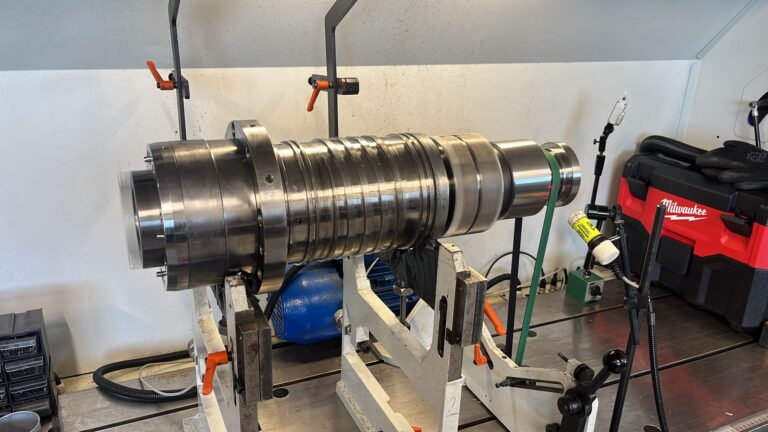 Proces serwisu wrzeciona – royal