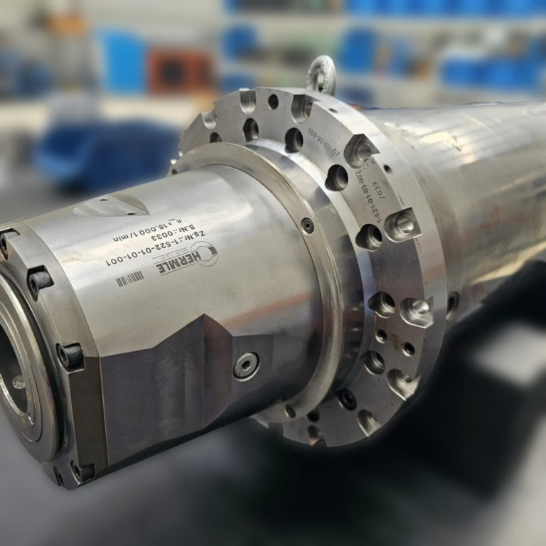 Proces serwisu wrzeciona – hermle