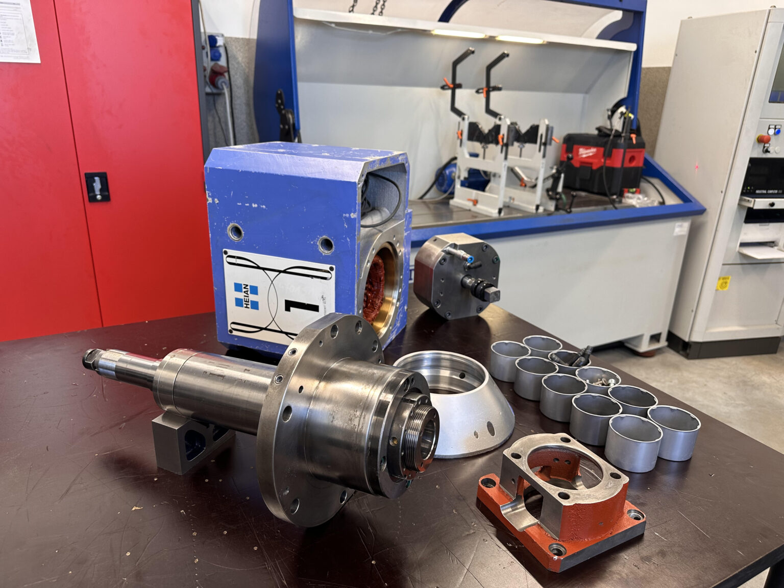 Regeneracja elektrowrzecion CNC - przezwajanie