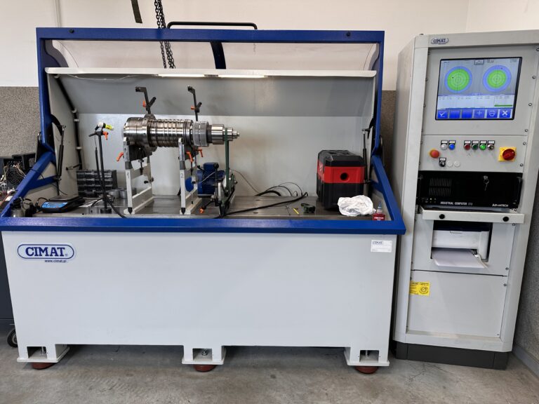 Diagnostyczna analiza drgań elektrowrzeciona Diagnostyczna analiza drgań elektrowrzeciona