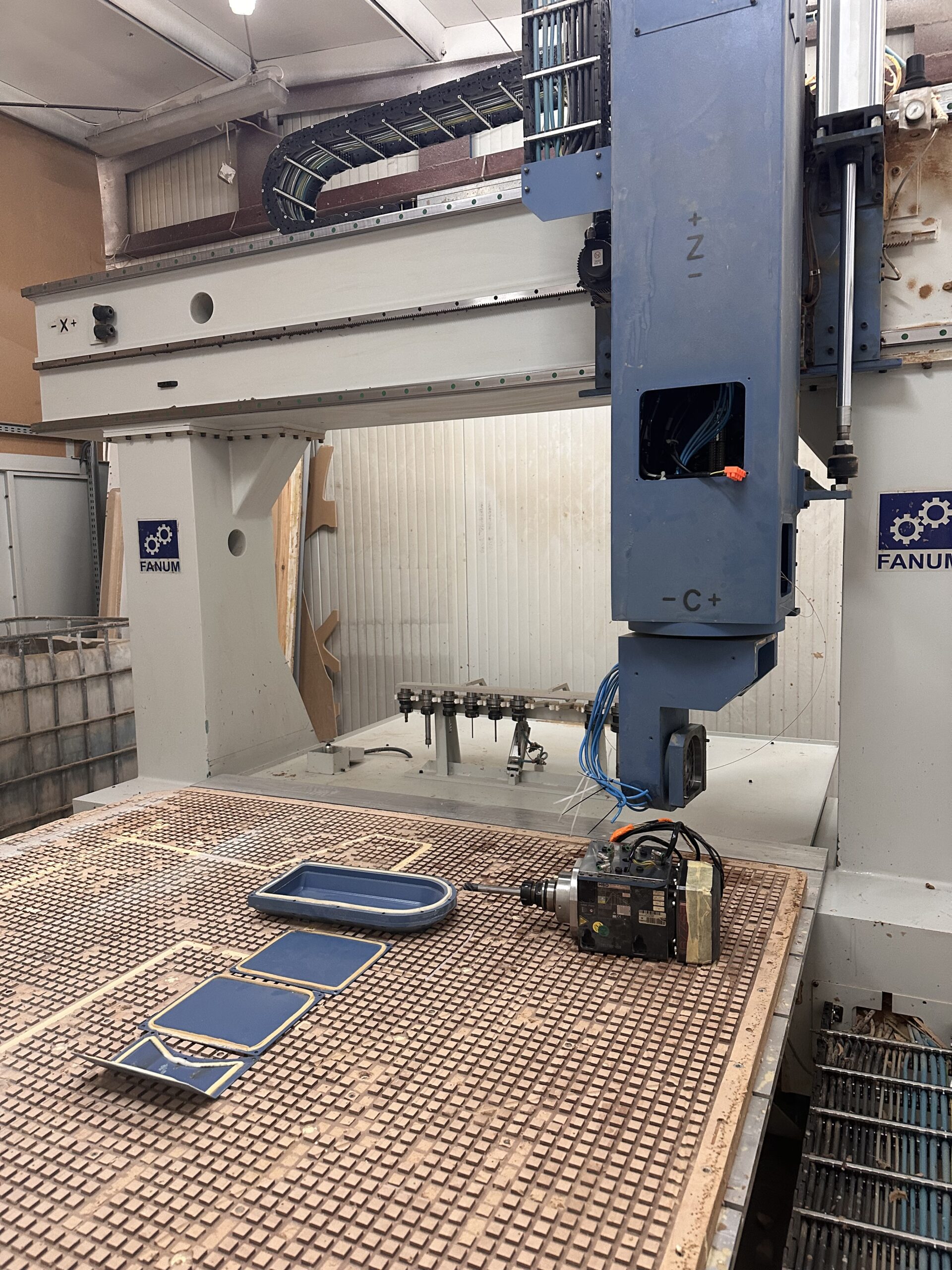 Demontaż elektrowrzeciona HSD ES 779L