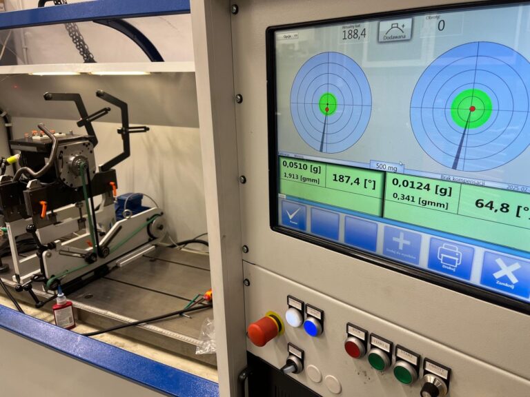 Precyzyjne wyważanie wrzeciona CNC z pomiarem drgań – klucz do długowieczności wrzecion