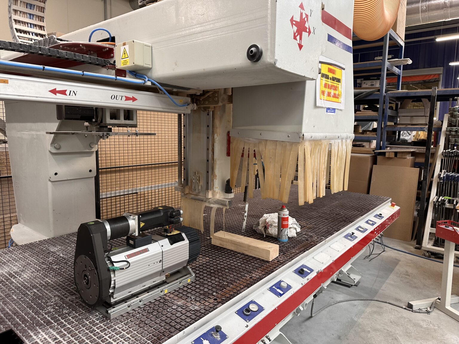 Demontaż i montaż wrzecion oraz elektrowrzecion