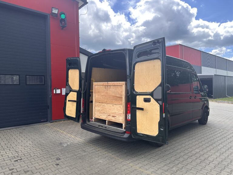 Zabezpieczony transport wrzeciona CNC Zabezpieczony transport wrzeciona CNC