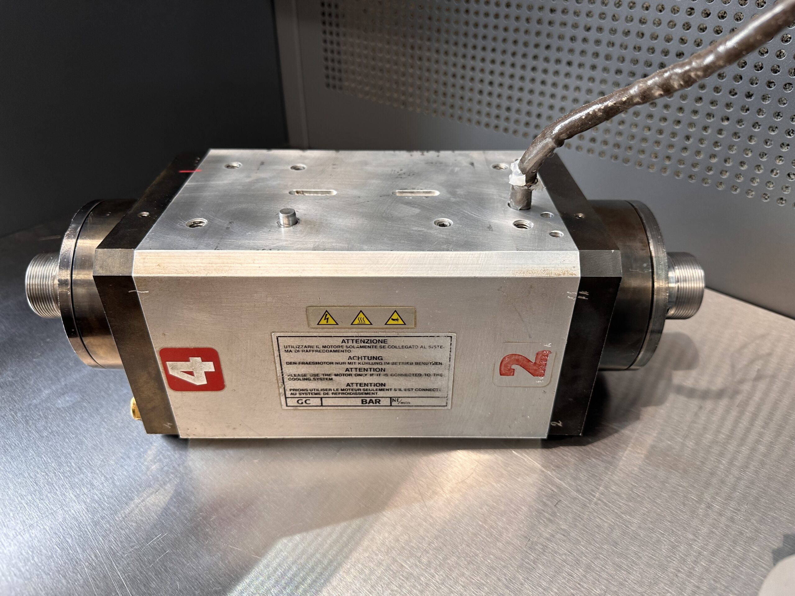 Naprawa wrzeciona GIORDANO COLOMBO z gwintem ER32