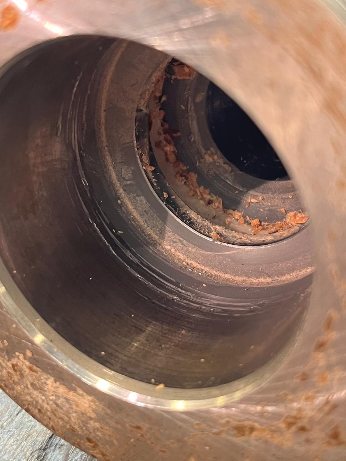 Uszkodzony stożek wrzeciona WEINIG HSK 63F